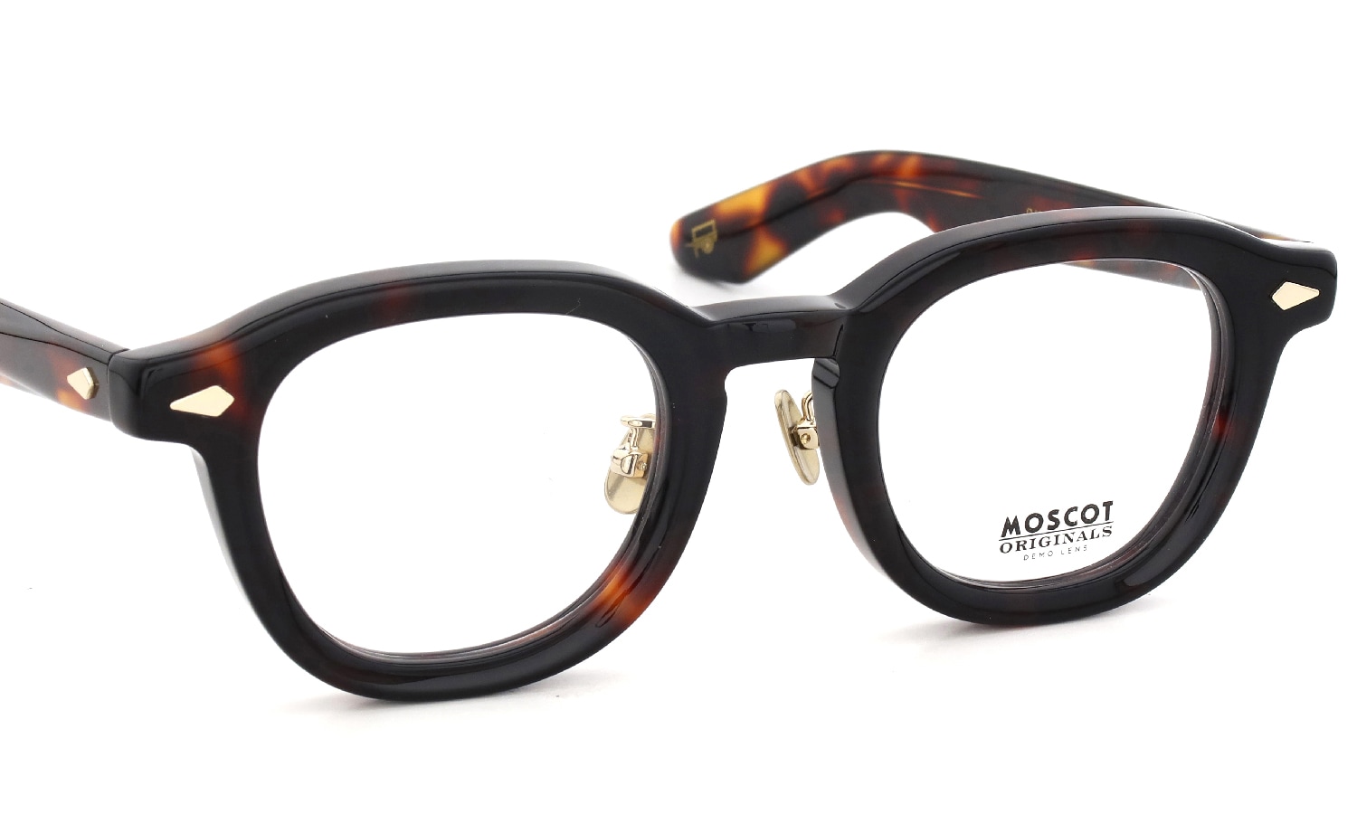 MOSCOT 限定生産メガネ通販 DAHVEN(47) BURNT TORTG 47□24 JPN LTD 19