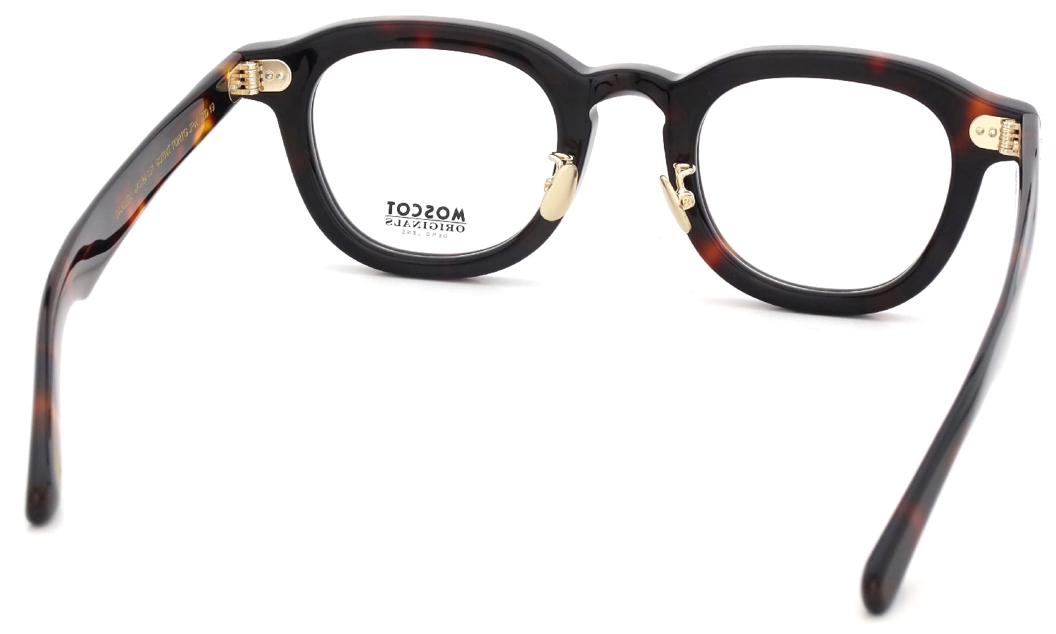 MOSCOT 限定生産メガネ通販 DAHVEN(47) BURNT TORTG 47□24 JPN LTD 19