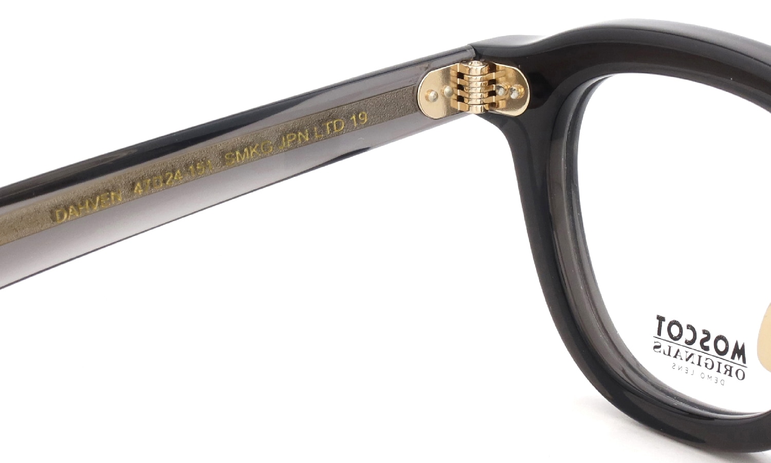 MOSCOT 限定生産メガネ通販 DAHVEN(47) SMKG 47□24 JPN LTD 19