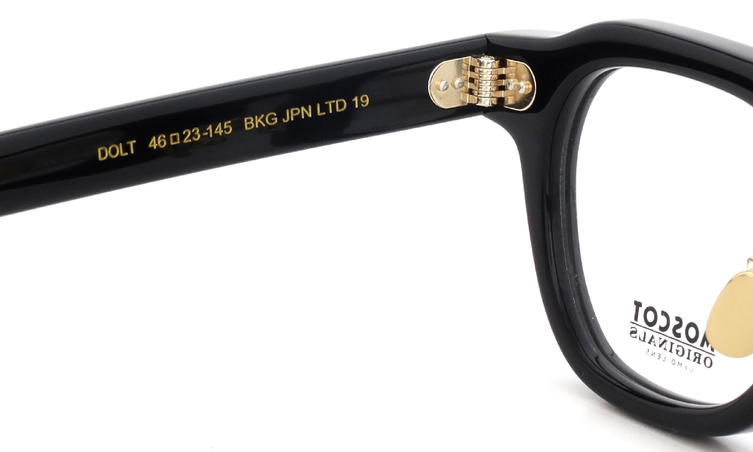 MOSCOT 限定生産メガネ通販 DOLT BKG 46□23size JPN LTD 19