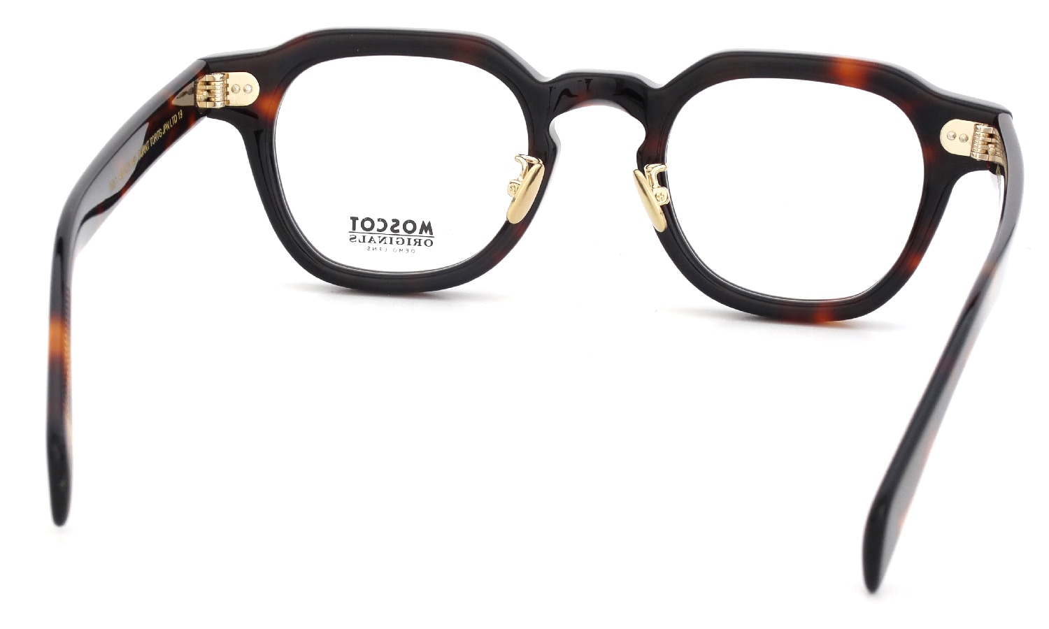 MOSCOT 限定生産メガネ通販 DOLT BURNT TORTG 46□23size JPN LTD 19