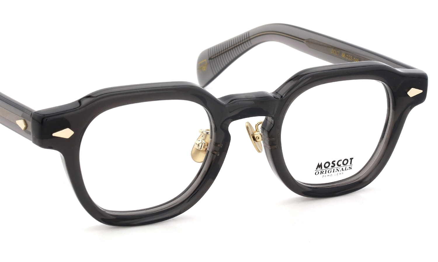 MOSCOT 限定生産メガネ通販 DOLT SMKG 46□23size JPN LTD 19