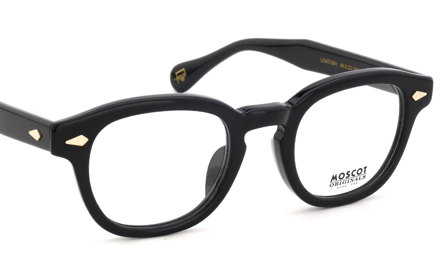 MOSCOT 限定生産メガネ通販 LEMTOSH BKG 46□22size JPN LTD 19