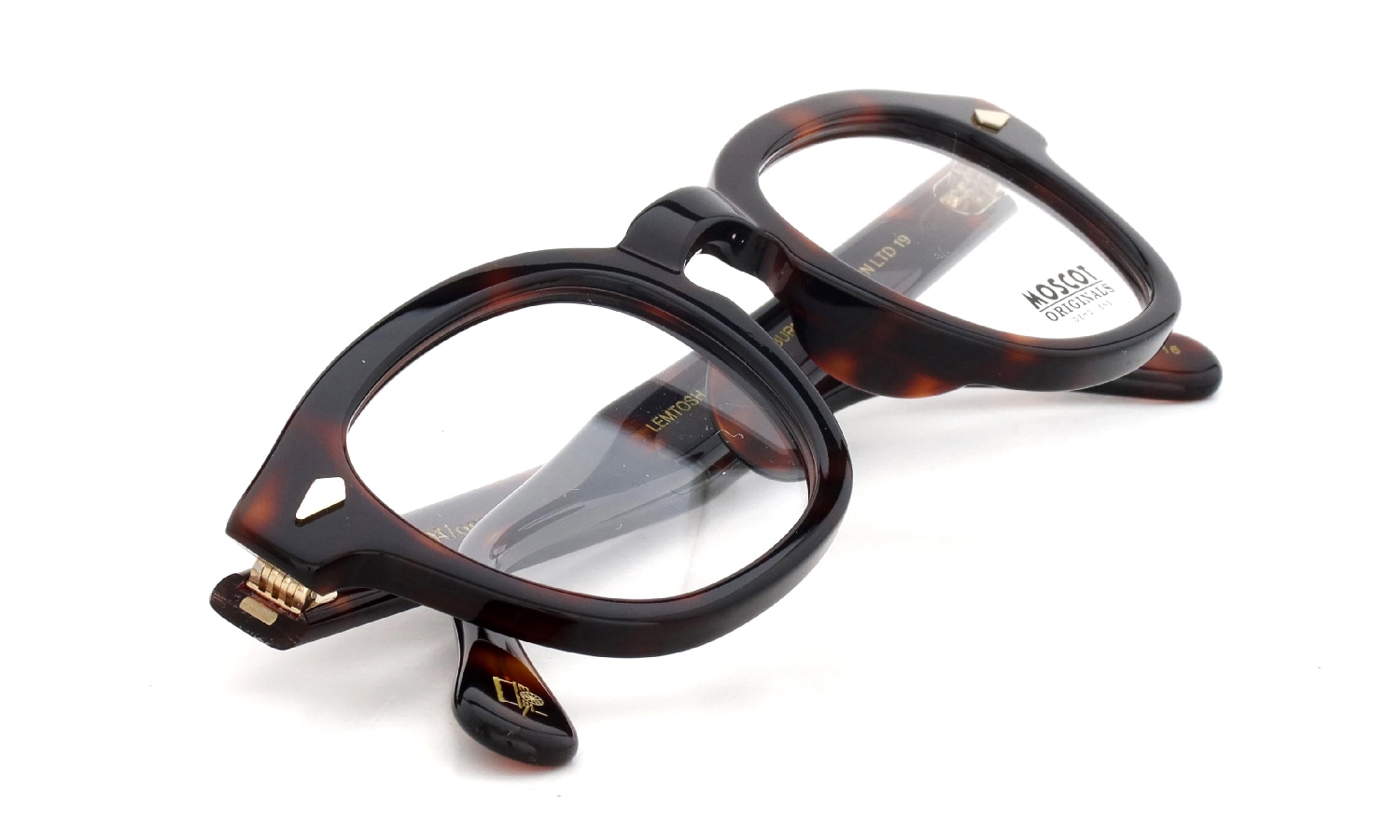 MOSCOT 限定生産メガネ通販 LEMTOSH BURNT TORTG 46□22size JPN LTD 19