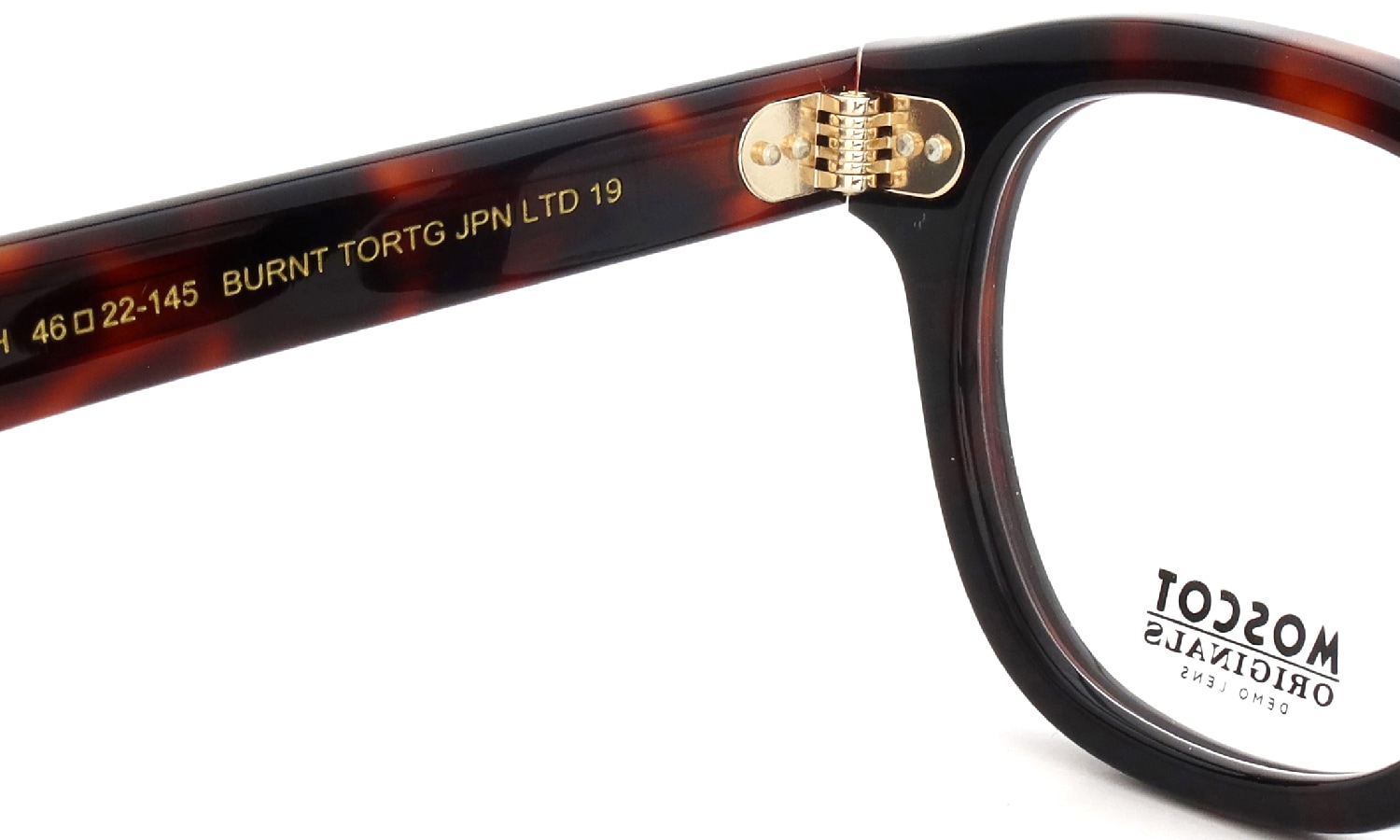 MOSCOT 限定生産メガネ通販 LEMTOSH BURNT TORTG 46□22size JPN LTD 19