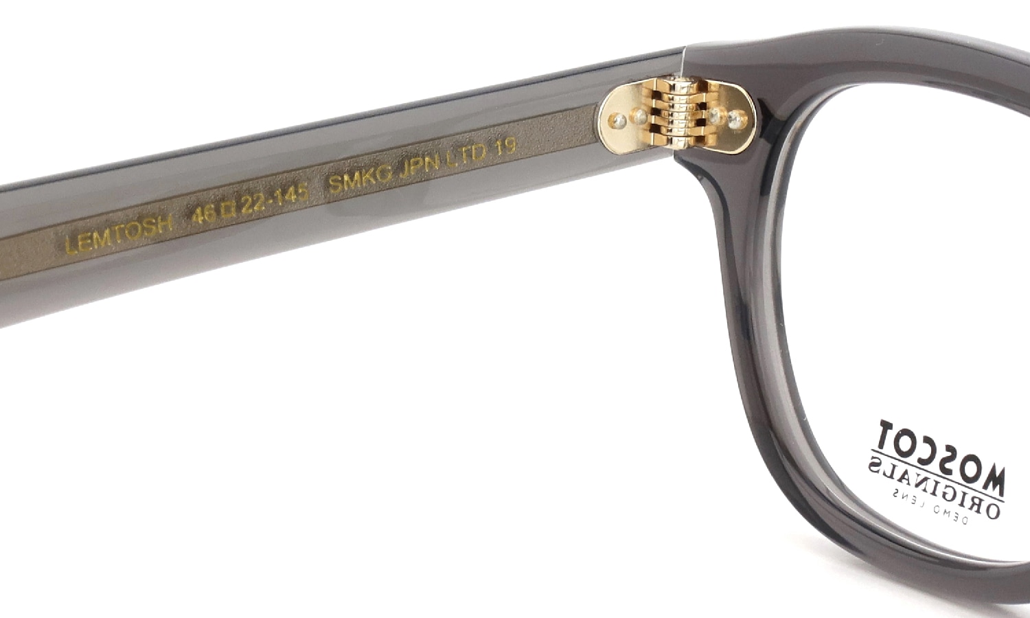 MOSCOT 限定生産メガネ通販 LEMTOSH SMKG 46□22size JPN LTD 19