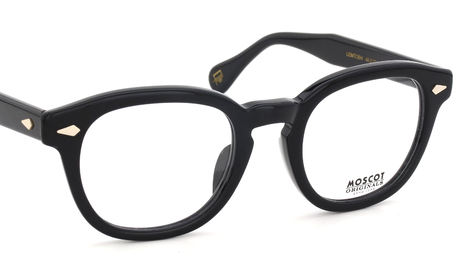 MOSCOT 限定生産メガネ通販 LEMTOSH BKG 49□22size JPN LTD 19
