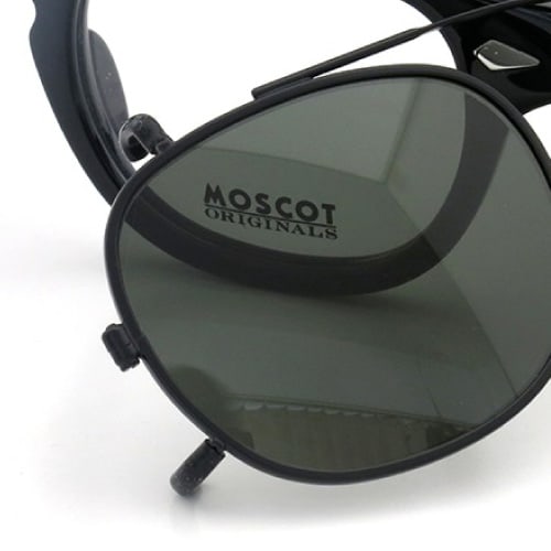 MOSCOT 純正クリップオンサングラス CLIPTOSH MBK 49size