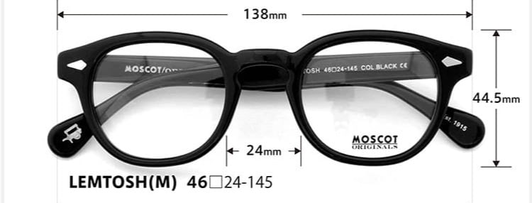 MOSCOT LEMTOSH 46サイズ