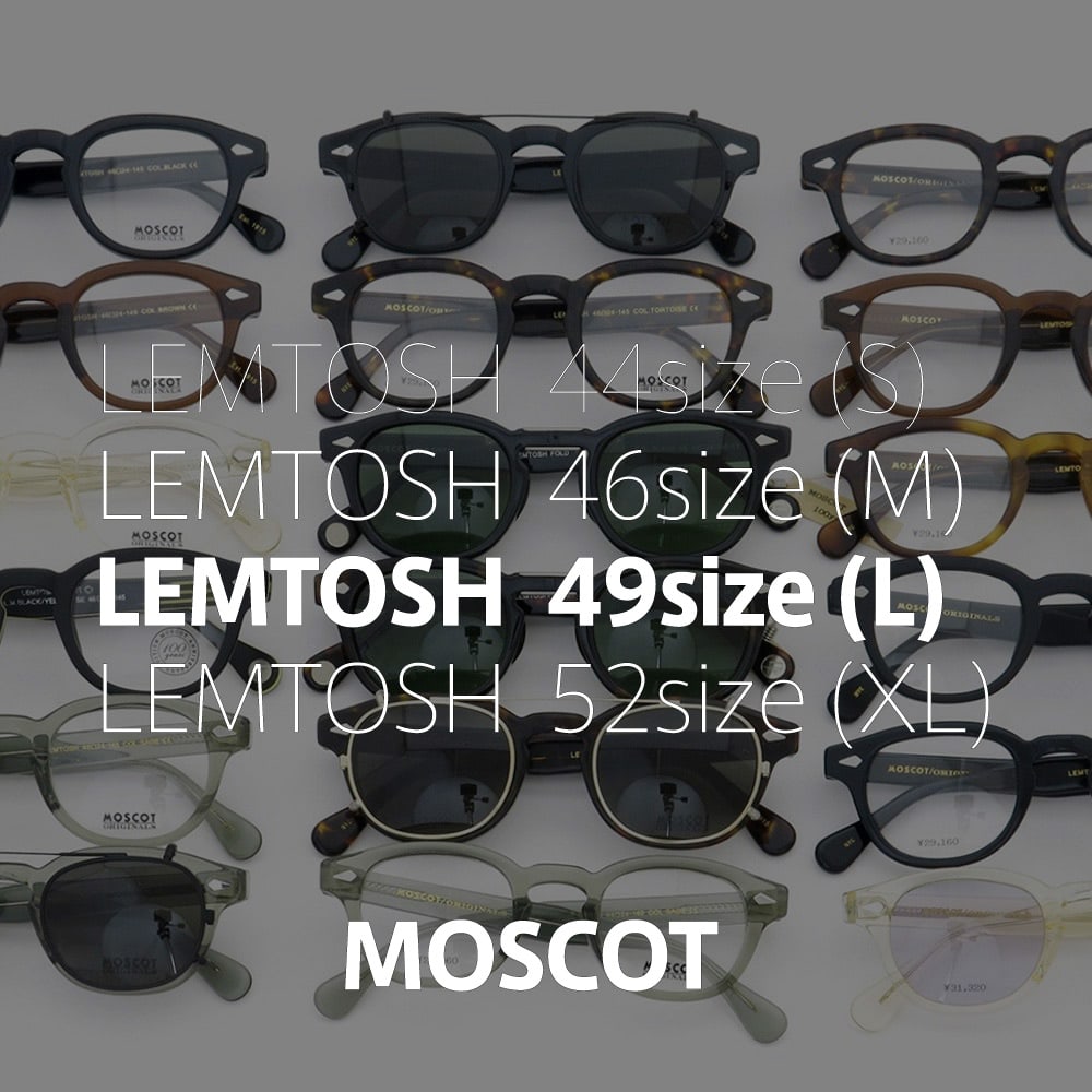 MOSCOT Lemtosh 49 モスコット レムトッシュ