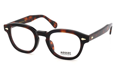MOSCOT 限定生産メガネ LEMTOSH BURNT TORTG 46□22 JPN LTD 19