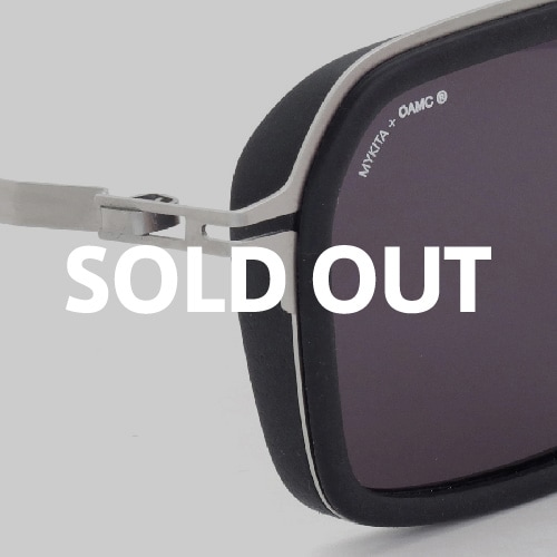 MYKITA+OAMC 2025年秋発表サングラス RAT MH-77 Slate Grey/Pearl