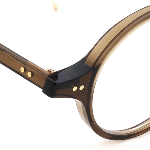 Oliver Goldsmith 100th Anniversary 限定復刻メガネ BULL DOG col.Whiskey