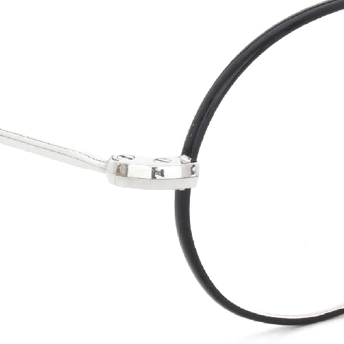 Oliver Goldsmith メガネ通販 Oliver Oval/Pro 48 オーバル Silver BK