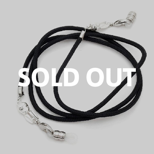 THE LEASH CORD グラスコード Atwood Rope/Urawa-Rabbit [Black/Silver925]