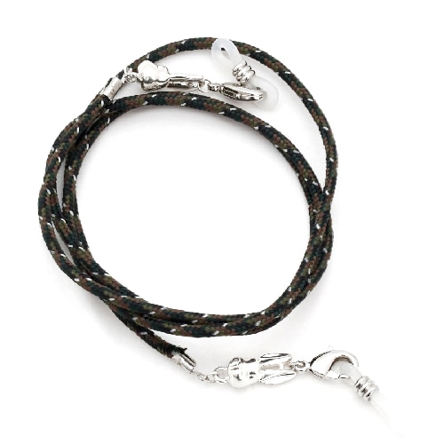THE LEASH CORD グラスコード Atwood Rope/Urawa-Rabbit [DarkCamo/Silver925]