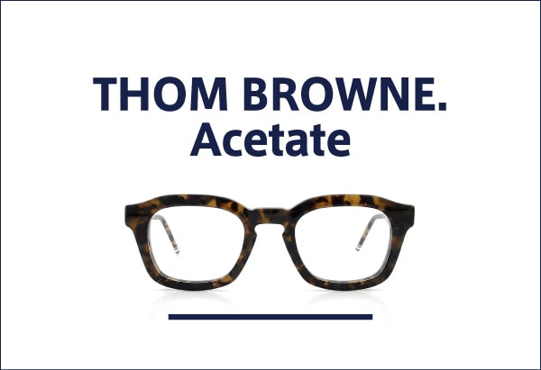 THOM BROWNE アセテートフレーム