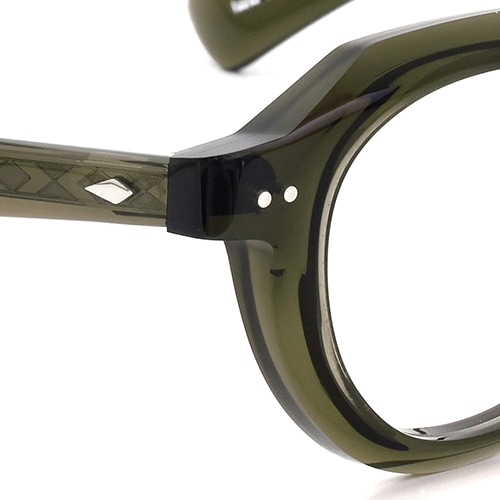 YELLOWS PLUS メガネ DERICK C529 harrods green