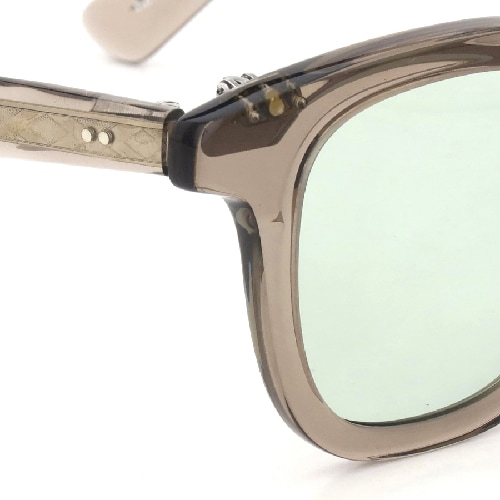 YELLOWS PLUS 跳ね上げ単式サングラス通販 JACKSON C117 taupey brown