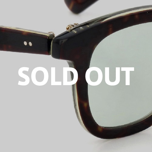 YELLOWS PLUS 跳ね上げ単式サングラス通販 JACKSON C563 layered demi