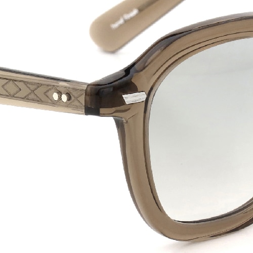 YELLOWS PLUS サングラス通販 MALCOLM C534 burnt umber