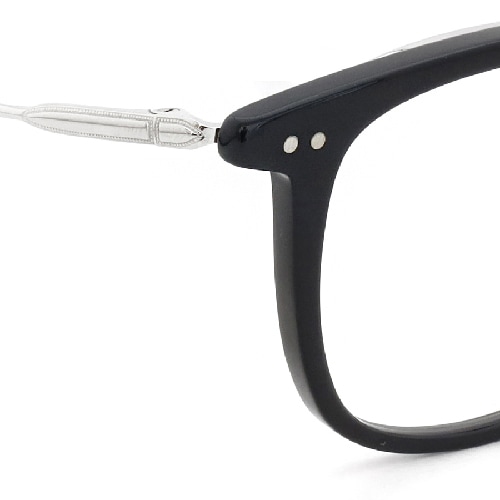 YELLOWS PLUS イエローズプラス メガネ通販 WARREN C1W black/silver