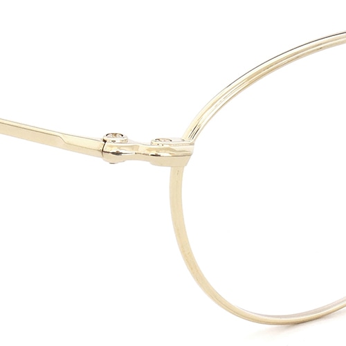 YUICHI TOYAMA. メガネ通販 U-183 Ivy col.01 WhiteGold
