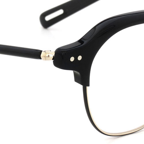 YUICHI TOYAMA. U-184 DUD col.01 Black /White gold + Semi matt black