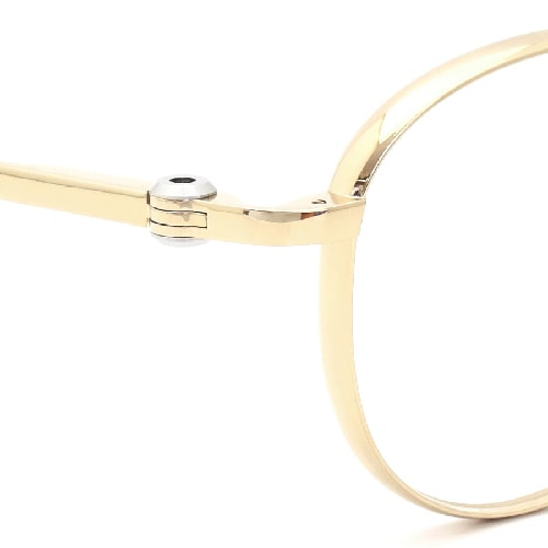 YUICHI TOYAMA:5 メガネ通販 PALM-SPRINGS col.01 White Gold