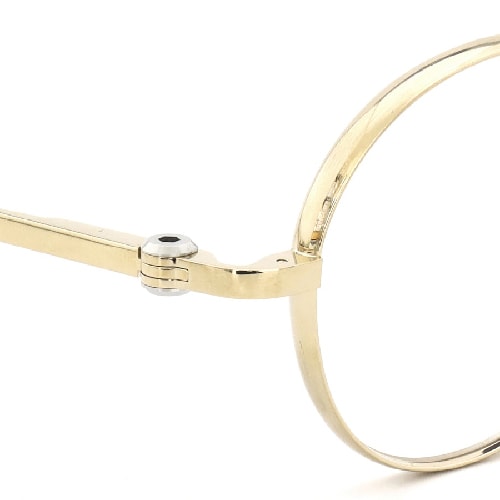 YUICHI TOYAMA:5 メガネ通販 PASADENA col.01 White Gold
