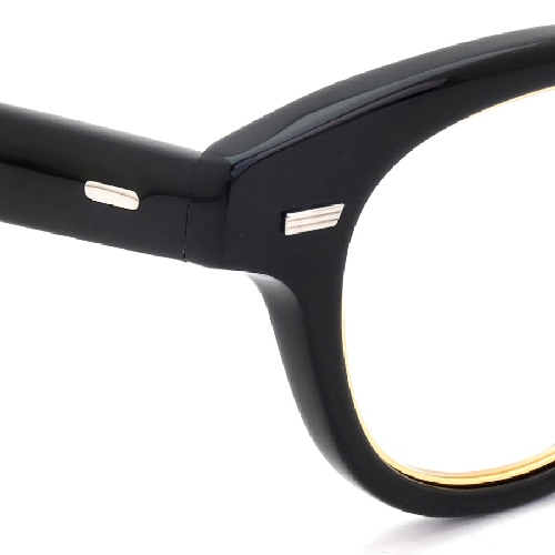YUICHI TOYAMA.メガネ通販 U-128RS IND col.01 Black / Gold