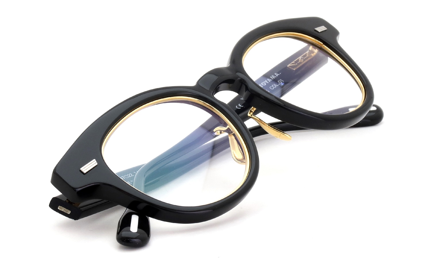 YUICHI TOYAMA. メガネ通販 U-128RS IND COL.01