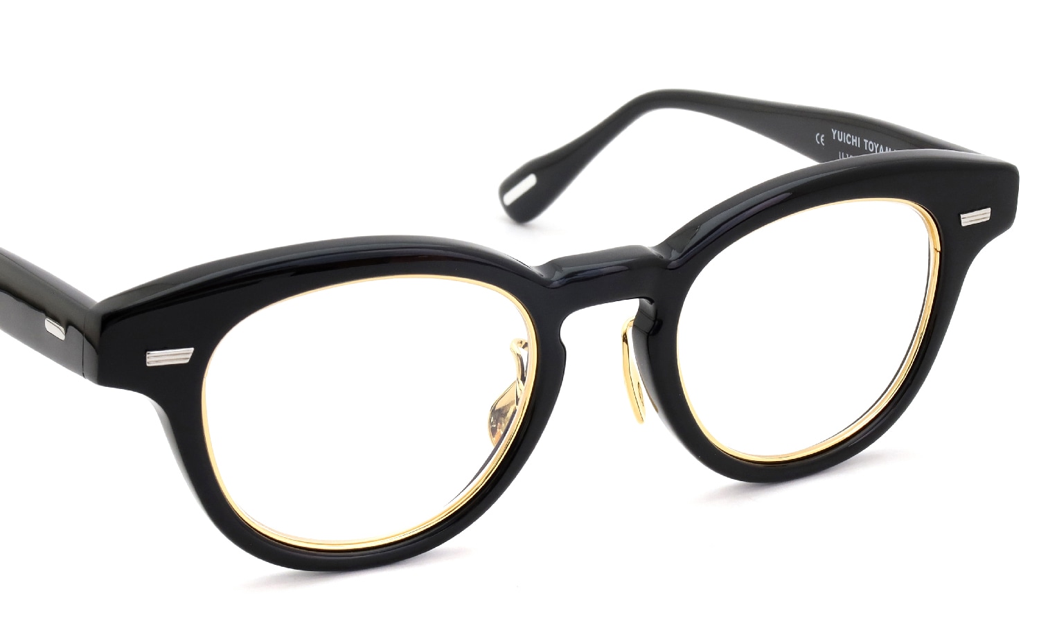 YUICHI TOYAMA. メガネ通販 U-128RS IND COL.01