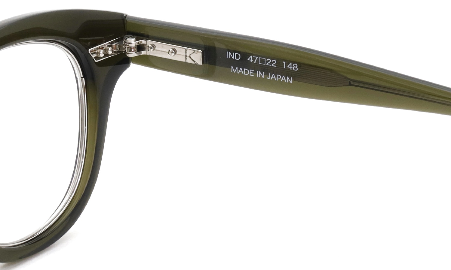 YUICHI TOYAMA. メガネ通販 U-128RS IND COL.02