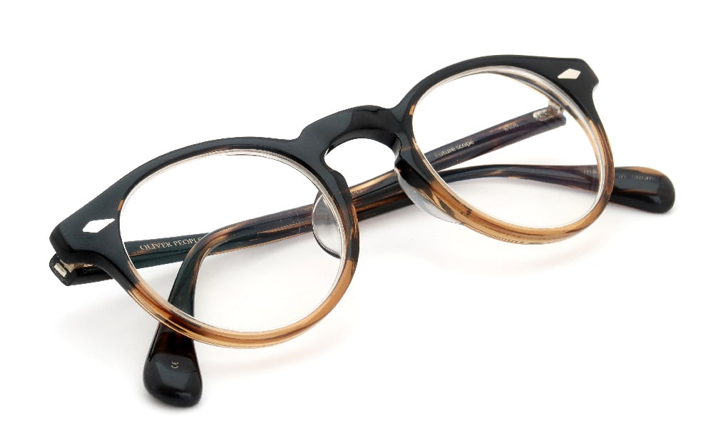 磨き直し No.0033 OLIVER PEOPLES Future scope 8108 加工後