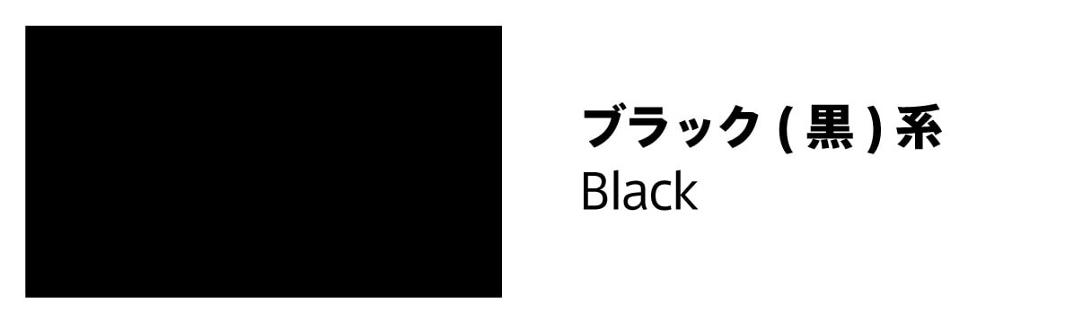 ブラック(黒)系のフレーム
