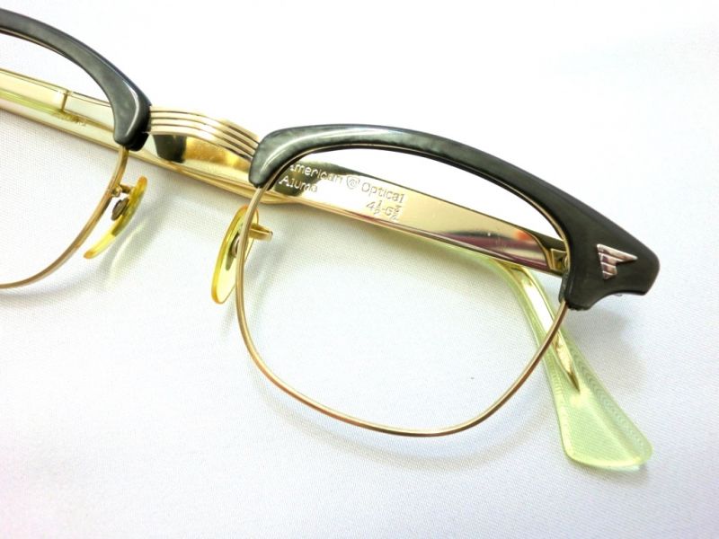 50s AMERICAN OPTICAL マルコムX 金張 サーモント ブロー