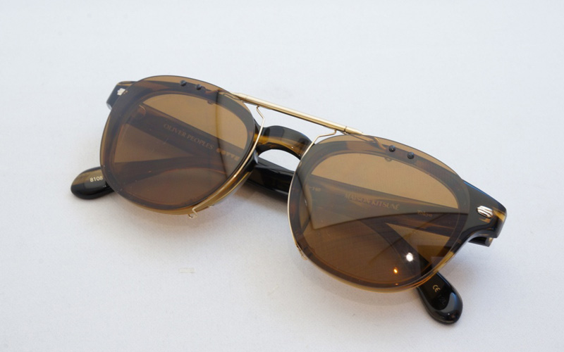 OLIVER PEOPLES×MAISON KITSUNE Tokyo brown gradation