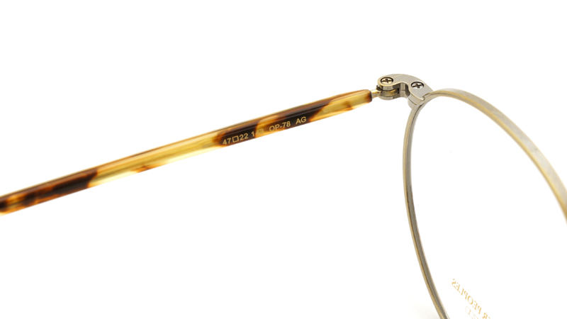 OLIVER PEOPLES OP-78  AG-6