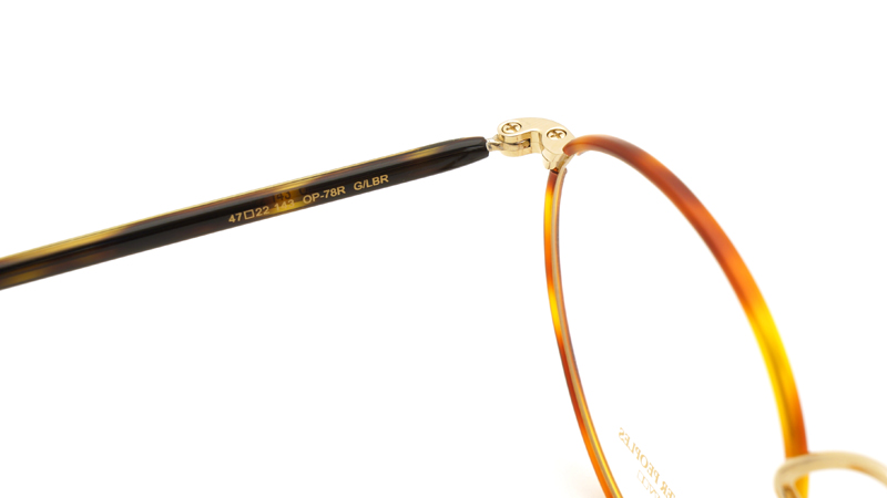 OLIVER PEOPLES OP-78R  G/LBR-6