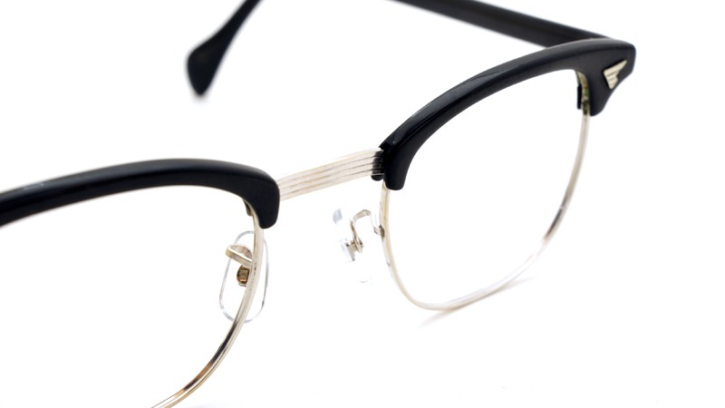 American Optical アメリカンオプチカル 60s(AO)Vintage  24AO 1/10 12KGF メタリックグレー／シルバー 48サイズ 6