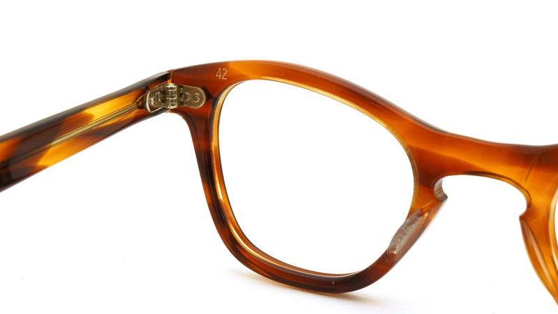 TART OPTICAL タートオプティカル Vintage ヴィンテージ LEADING LIZ AMBER(琥珀柄) 42/24 8