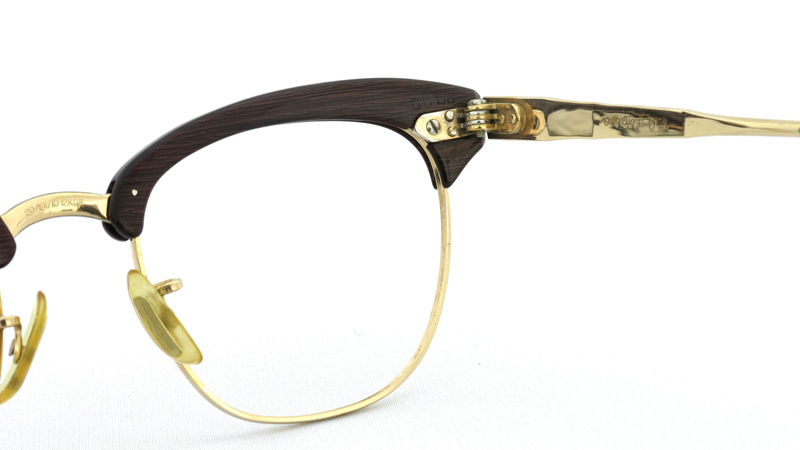 American Optical アメリカンオプチカル 45-20 1/10 12KGF ブラウンササ/ゴールド 8