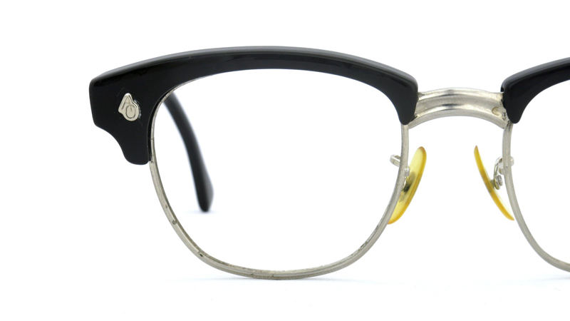 American Optical ヴィンテージ AO鋲 FLEXI-FIT 48-20 BLACK/SILVER 11