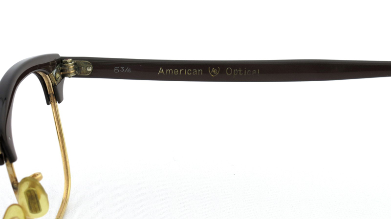 American Optical アメリカンオプチカル 1/10 12KGF ブラウン/ゴールド 9
