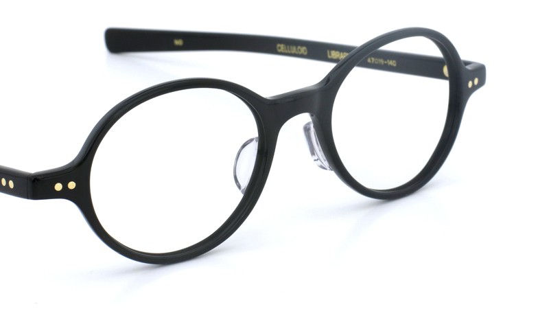 Oliver Goldsmith オリバーゴールドスミス 限定セルロイド フレーム LIBRARY  col.NO (ブラック) 8