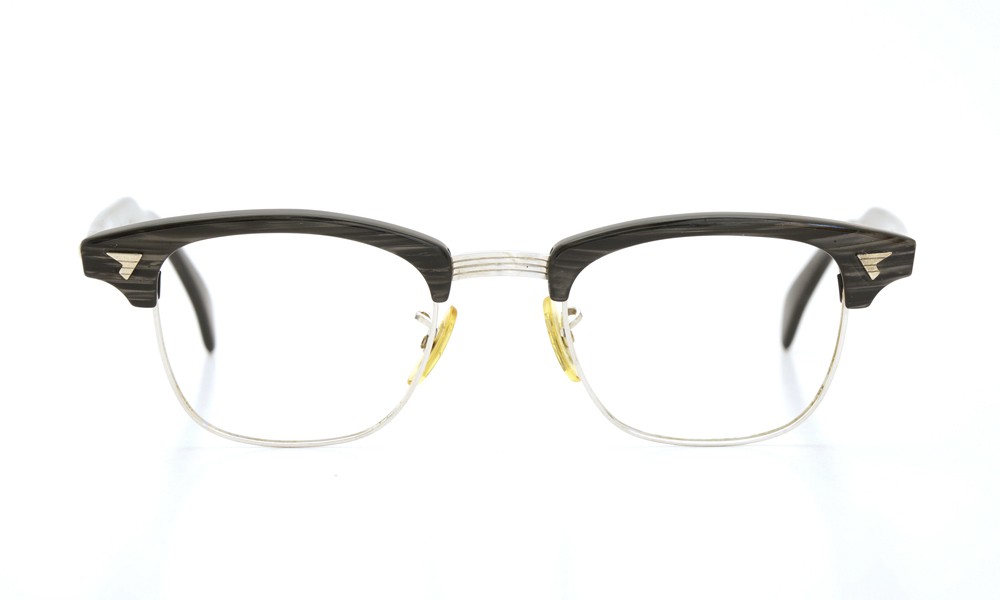 American Optical アメリカンオプティカル Vintage ヴィンテージ Gfメガネ通販 推定1960年代 マルコムx ウイング鋲 1 10 12kgf 5 3 4 グレーササ ホワイトゴールド 44 取扱店 大宮 ポンメガネ