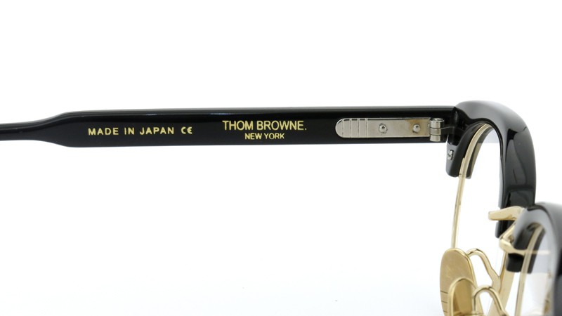 THOM BROWNE トムブラウンTB702-A BLK-GLD