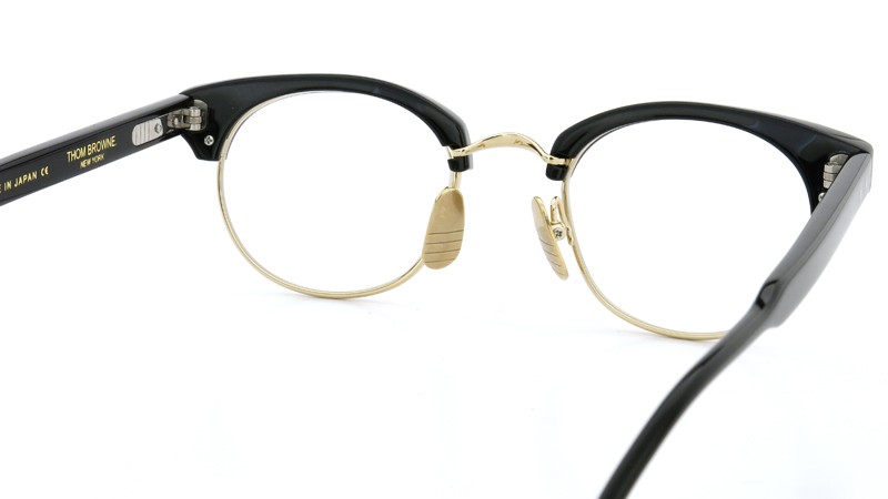 THOM BROWNE. (トムブラウン)メガネ TB-702 A-T-BLK-GLD-47 ポンメガネイメージ8