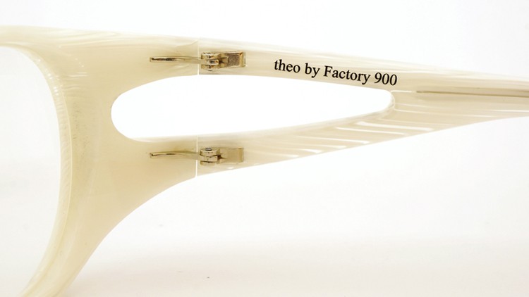 FACTORY900 (ファクトリー900) × theo (テオ) コラボレーション メガネ theo by Factory900 theo samurai col.5 ホワイトサンド 9